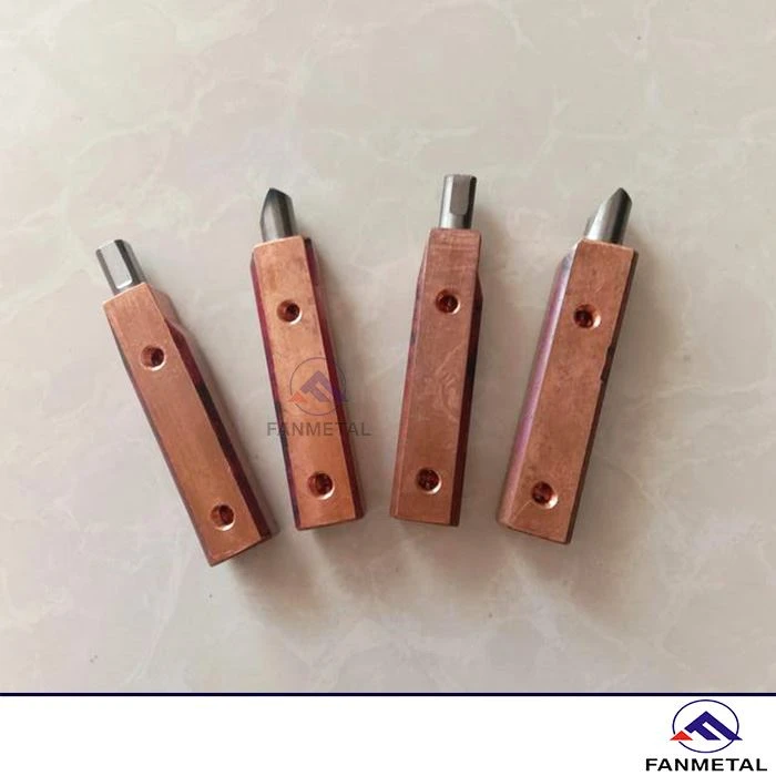 China Copper Inlaid Tungsten Electrodes